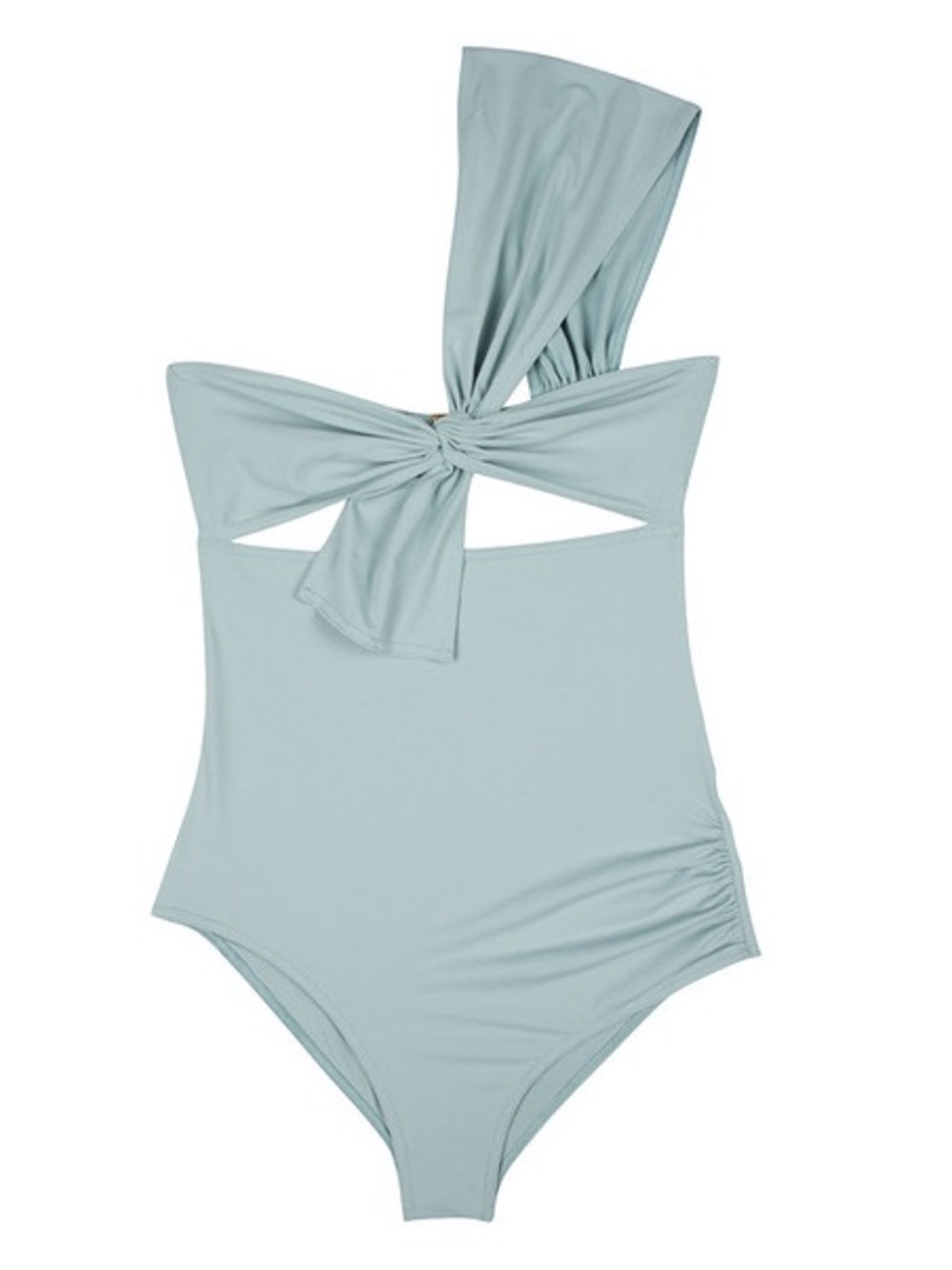 NWT Marysia Venice One-Shoulder Maillot Swimsuit